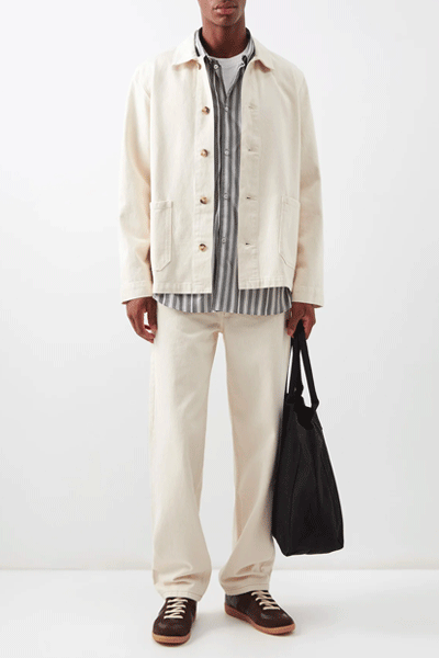 Kerlouan Cotton-Twill Overshirt from A.P.C