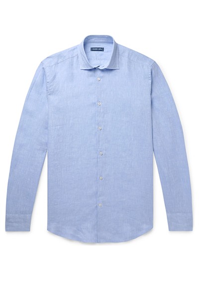 Linen Long Sleeve Shirt from Frescobol Carioca