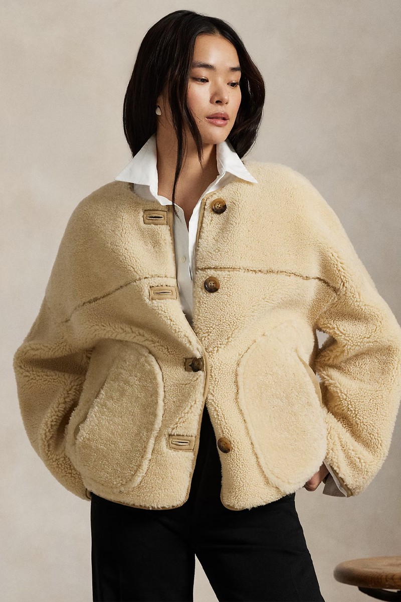 Reversible Shearling Liner Jacket