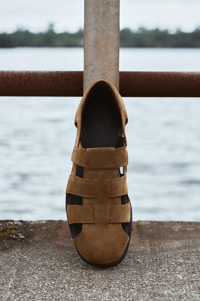 Limited Edition Leather Cage Sandals