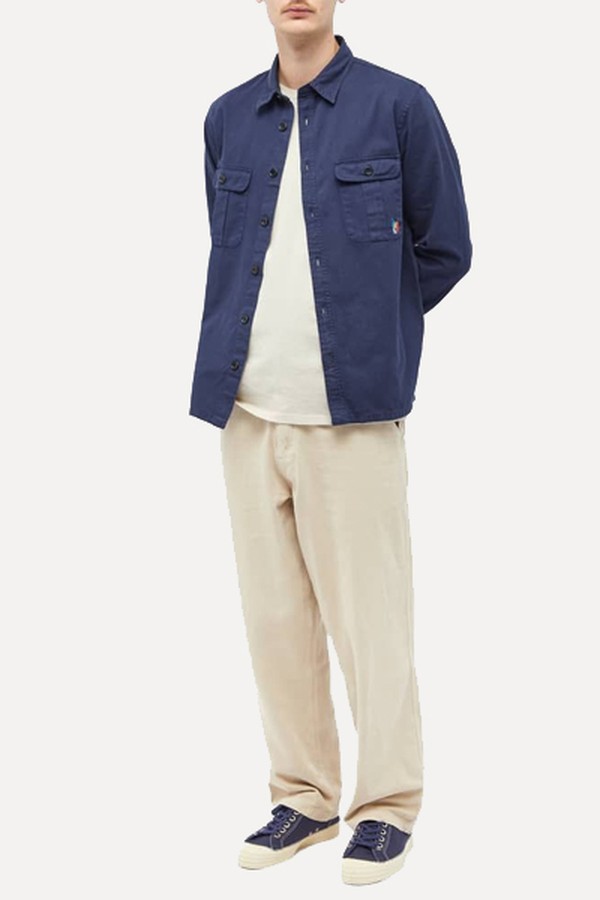 Stripe Zebra Overshirt from Paul Smith