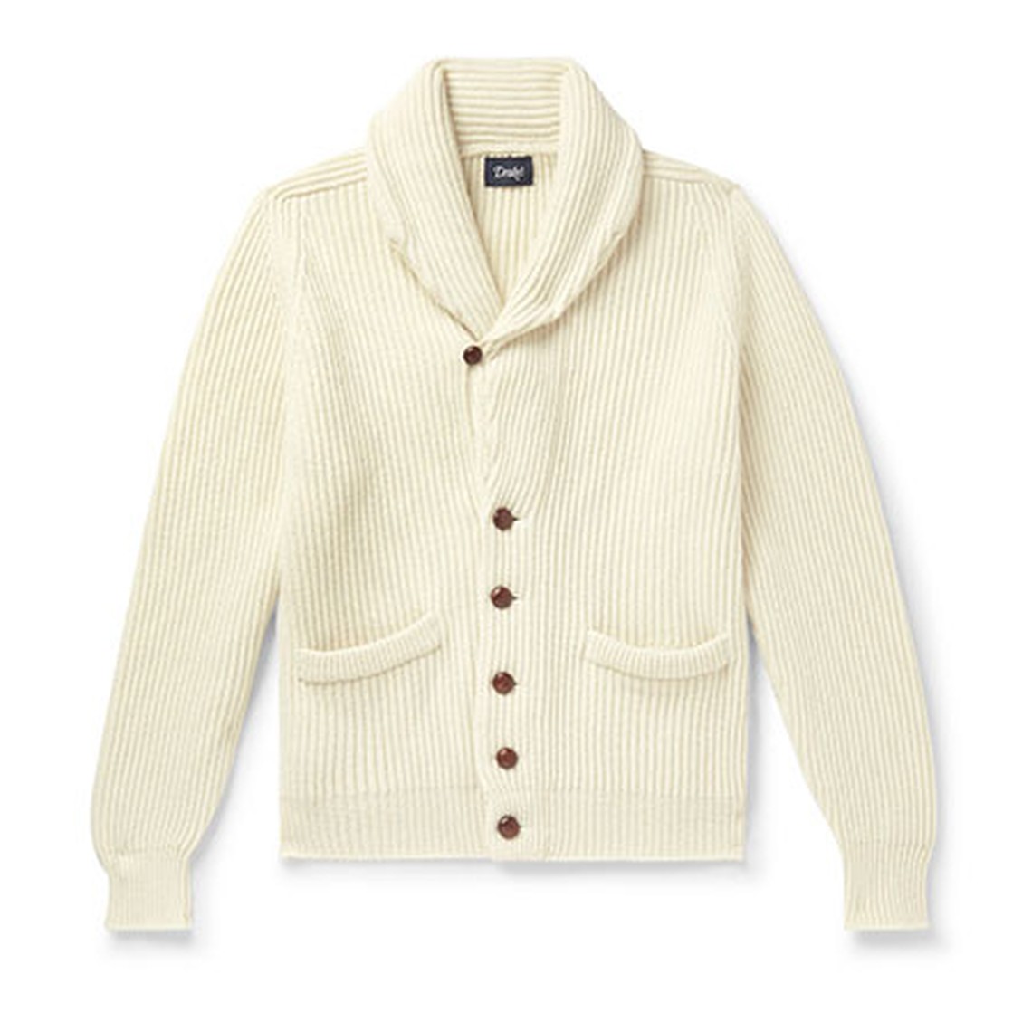 Slim-Fit Shawl-Collar Cardigan from Drake's