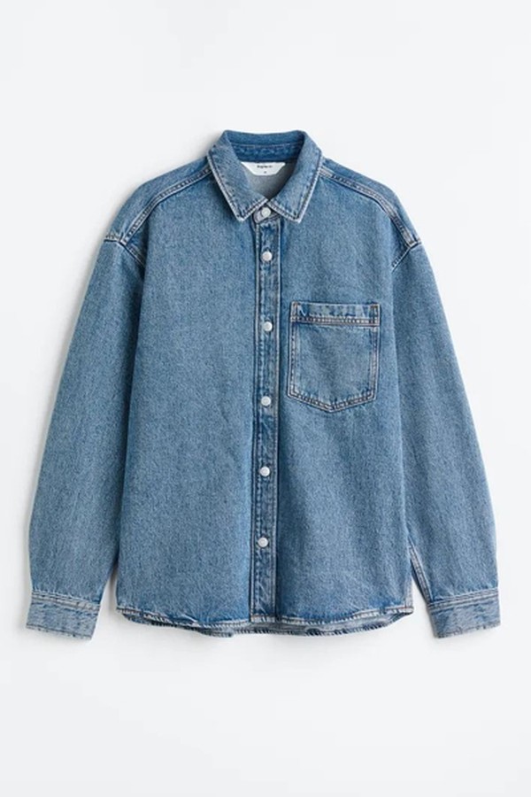 Regular Fit Denim Overshirt from H&M