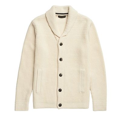 Heritage Shawl-Collar Cardigan Sweater from Banana Republic