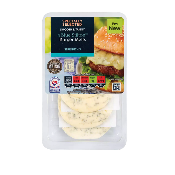 Blue Stilton Cheese Burger Melts