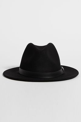 Bronson Leather Fedora Hat