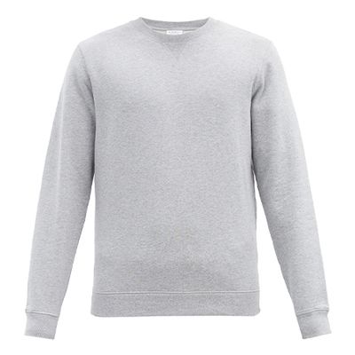 Crew Neck Cotton Sweatshirt from Sunspel