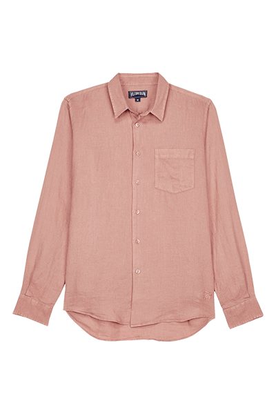 Linen Shirt Natural Dye