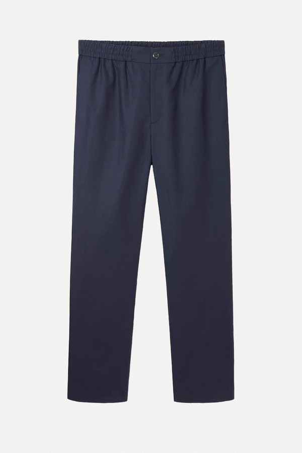 Cotton Linen Drawstring Trousers from Sirplus