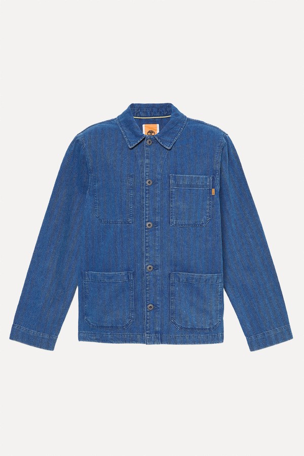Kempshire Herringbone Denim Chore Jacket