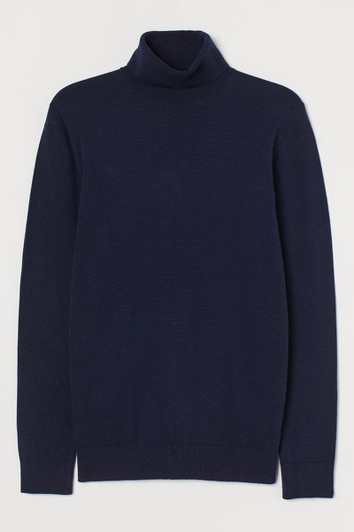 Fine-Knit Polo-Neck Jumper from H&M