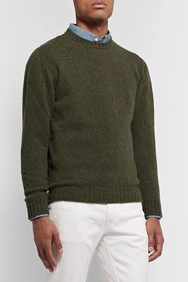 Mélange Wool Sweater from William Lockie