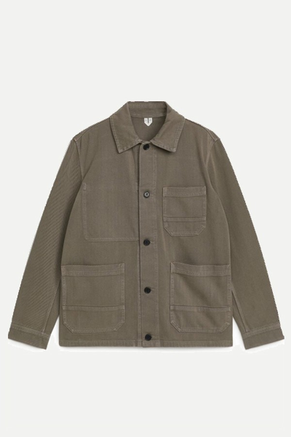 Overdyed Twill Overshirt from ARKET