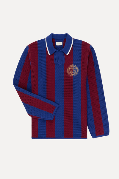 Long-Sleeve Knit Soccer Jersey  from Aimé Leon Dore