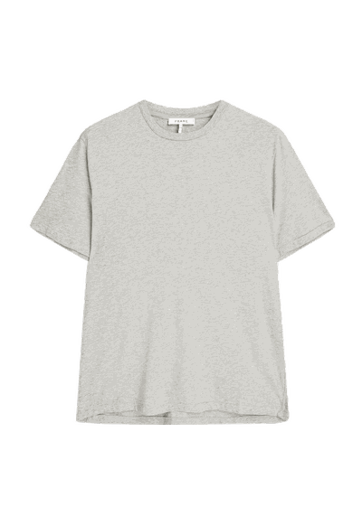 Mélange Cotton-Jersey T-Shirt from Frame