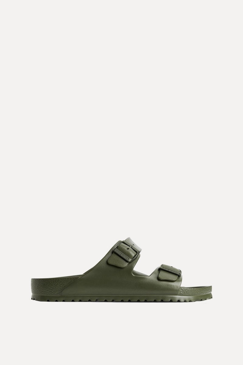 Arizona Double-Strap Leather Sandals from Birkenstock 