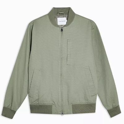 Sage Ottoman Bomber Jacket