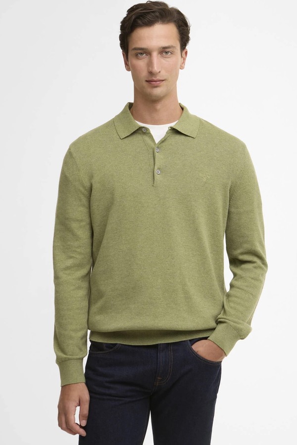 Pima Cotton Knitted Polo Shirt