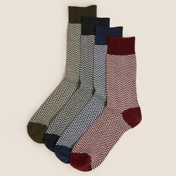 Herringbone Socks