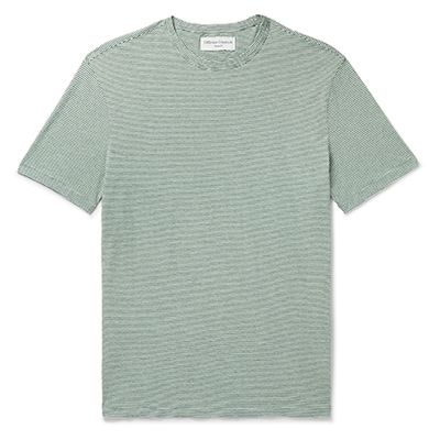 Striped Cotton Jersey T-Shirt from Officine Generale