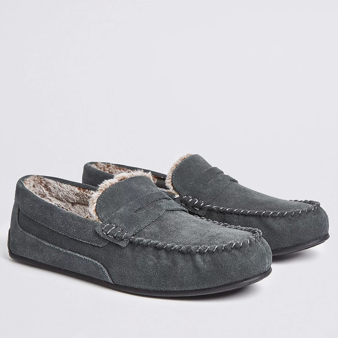 Suede Slippers