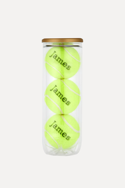 Bespoke Tennis Balls from Anya Hindmarch 