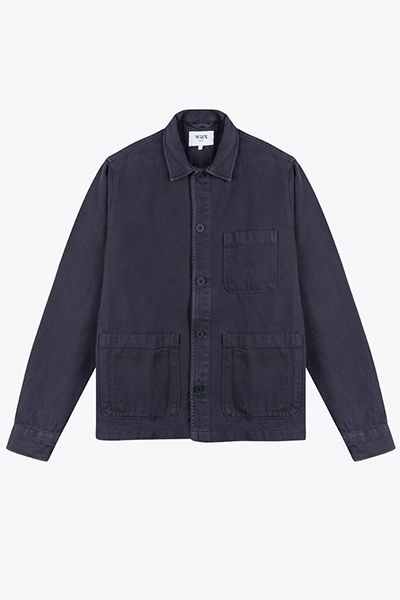 Chet Overshirt Navy Heavy Denim