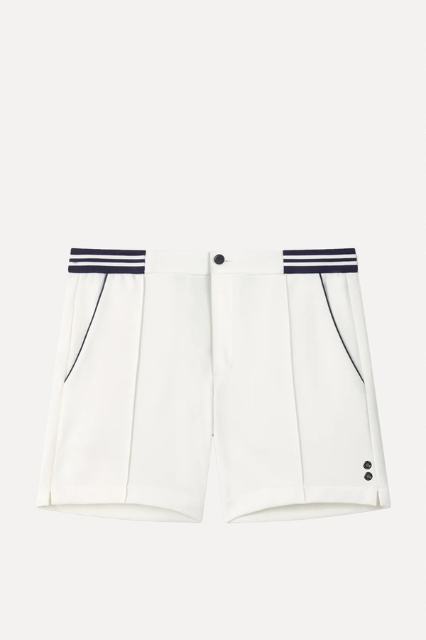 Tennis Shorts With Striped Waist from Ron Dorff
