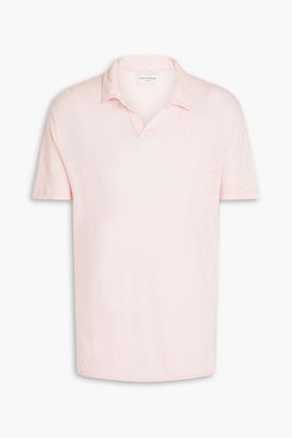 Simon Linen-Jersey Polo Shirt  from Officine Générale