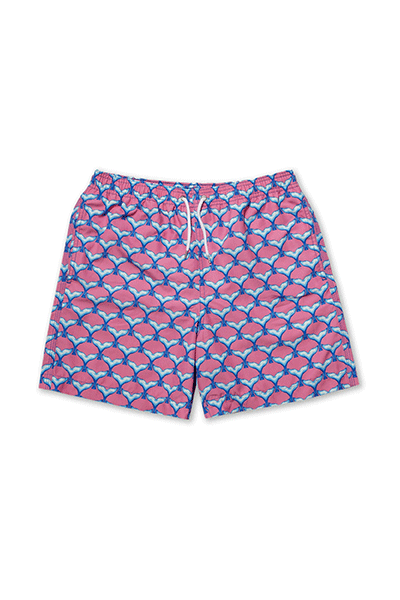 Surfing Dolphin Tails Swim Shorts