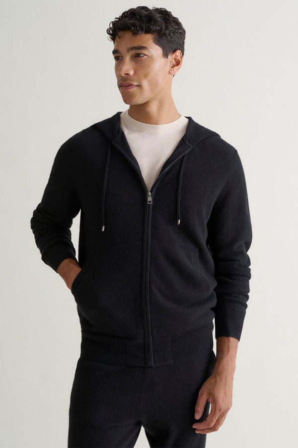 Cashmere Full Zip Hoodie from Rise & Fall