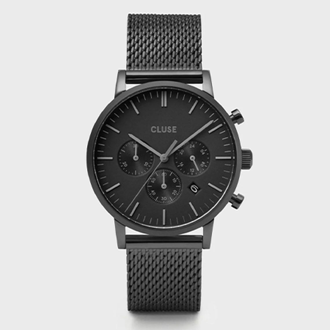 Aravis Chrono Mesh Black Watch