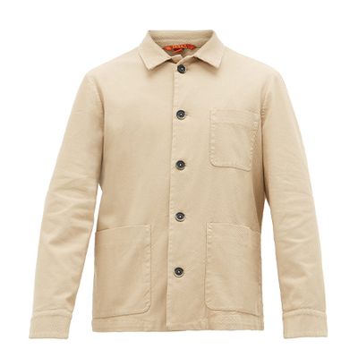 Cotton Blend Twill Overshirt from Barena