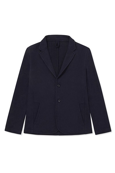 Travel Blazer - Navy Microwaffle from Hamilton + Hare