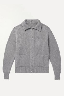Ribbed Cashmere Cardigan from Stoffa