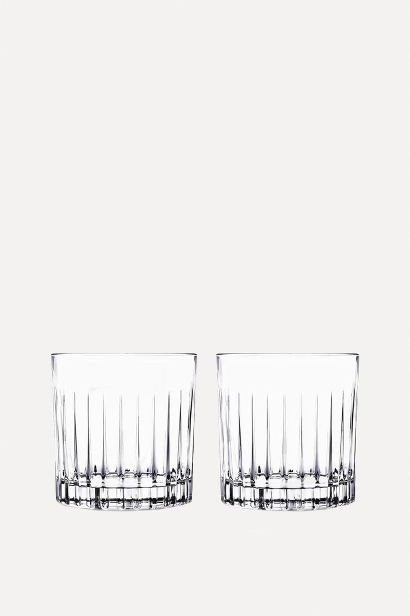 Set Of 2 Paloma Timeless Crystal Glass Tumblers from John Lewis