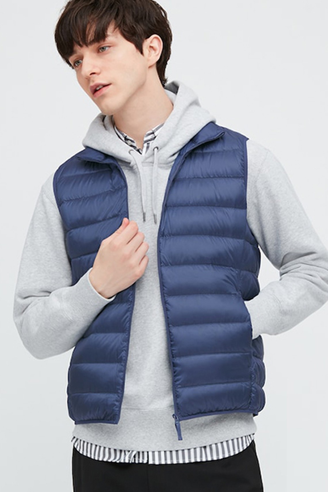 Men Ultra Light Down Vest from Uniqlo