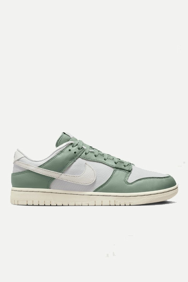 Dunk Low Canvas & Leather Sneakers from Nike