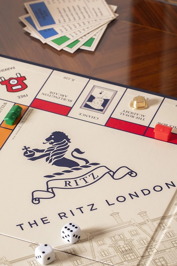 The Ritz London Monopoly from The Ritz