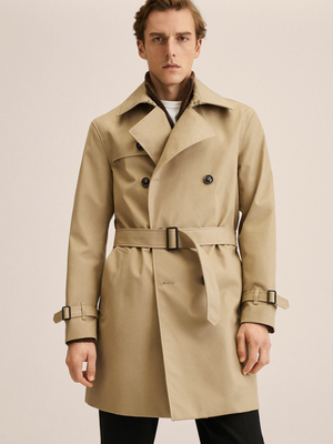 Water-Repellent Cotton Trench, £119.99 | Mango