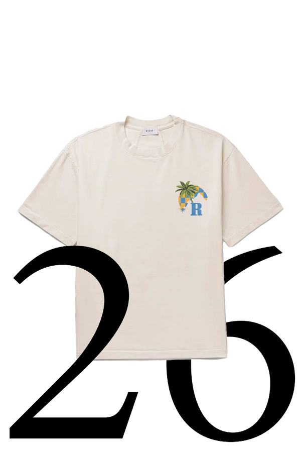 Moonlight Tropics Logo-Print Cotton-Jersey T-Shirt  from Rhude
