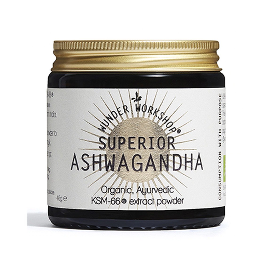 Superior Ashwagandha KSM 66 Extract from Wunder Workshop