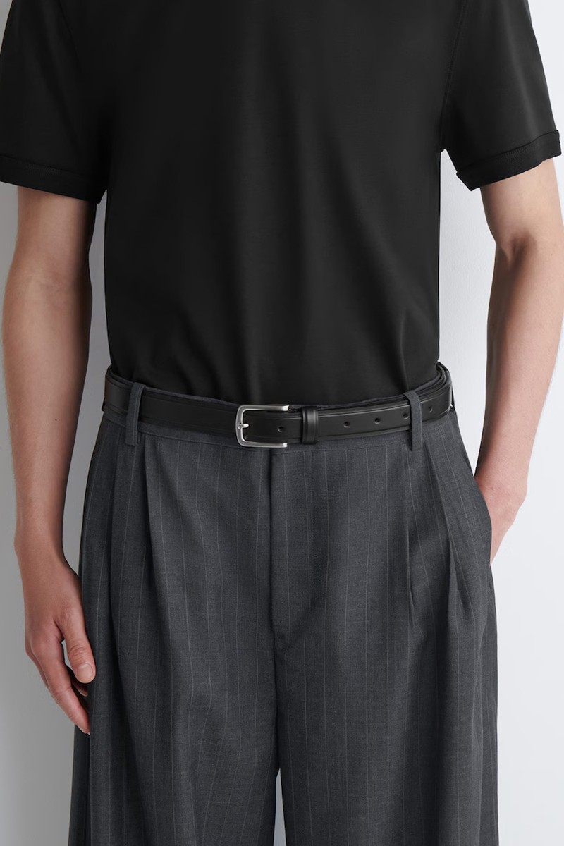 Embossed Leather Belt from COS