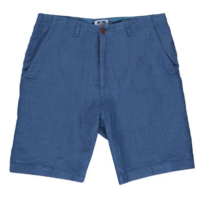 Burrow Linen Short - Chambray