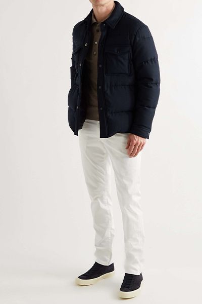Cashmere And Wool-Bend Down Jacket from Tom Ford