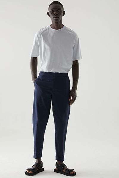 Organic Cotton Slim-Fit Trousers