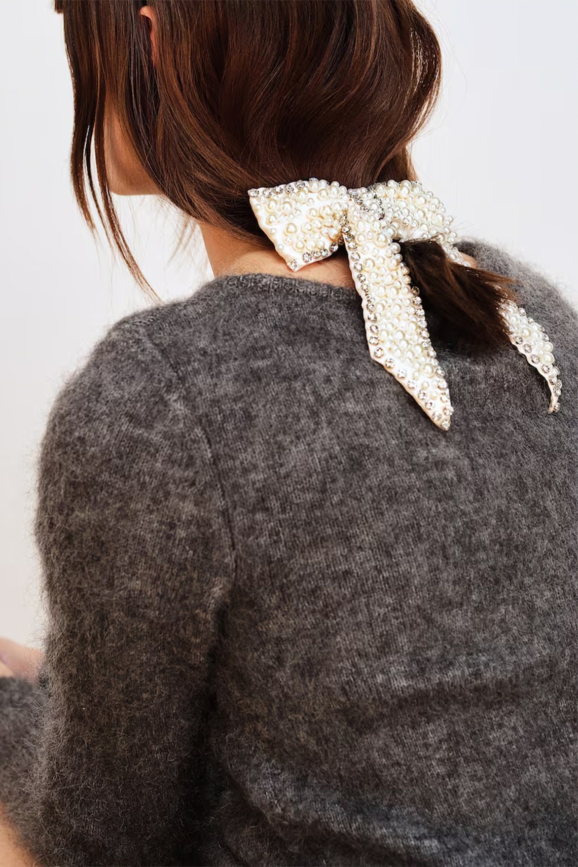 Embellished Bow Hair Clip from H&M