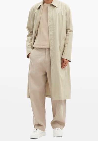 Oversized Water-Resistant Cotton-Blend Trench Coat from Raey