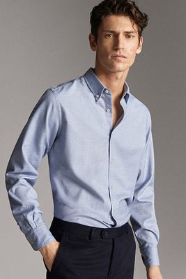 Slim Fit Oxford Shirt from Massimo Dutti