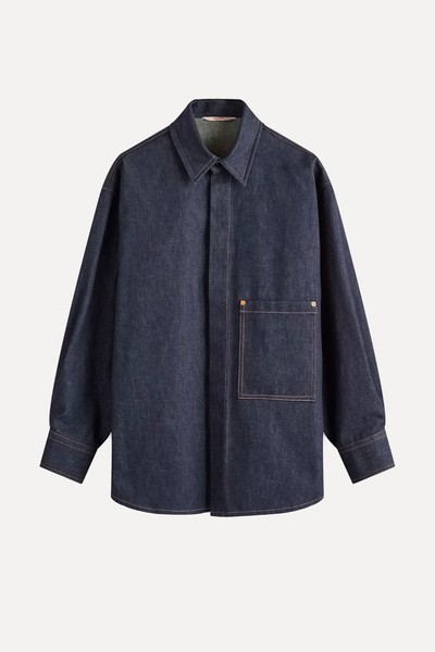 Raw Denim Overshirt from Valentino